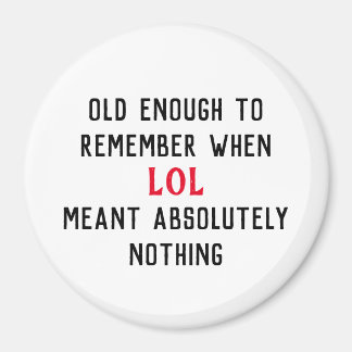 Leuke Magneet voor Leeftijds Humor