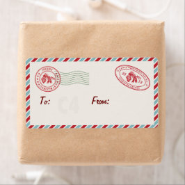 Leuke Mail Holiday Gift Label