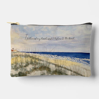 Leuke make-up rits pouch strand ontwerp etui