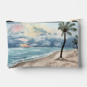 Leuke make-up tas rits tas strand (Achterkant)