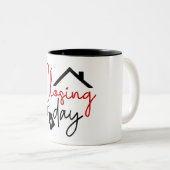 Leuke makelaar / makelaar tweekleurige koffiemok (Voorkant rechts)