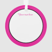 leuke mam-sentiment voegt tekst kerstversiering to ornament (achterkant)