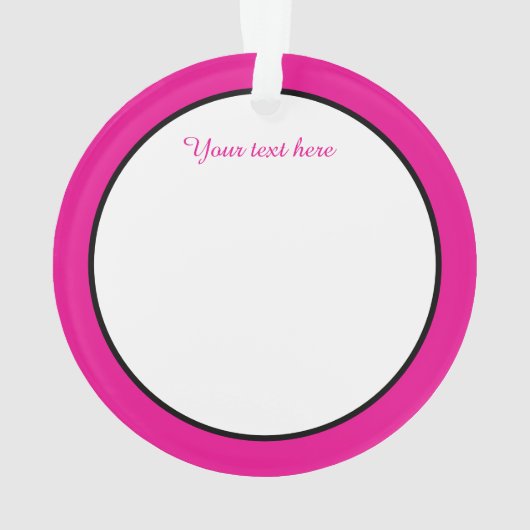 leuke mam-sentiment voegt tekst kerstversiering to ornament (achterkant)