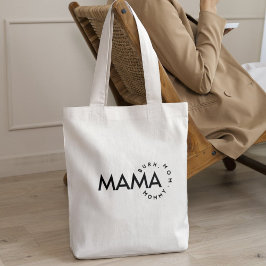 Leuke mama mama Bruh Canvas tas