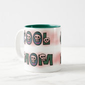 Leuke mama Mokken. Tweekleurige Koffiemok (Voorkant links)