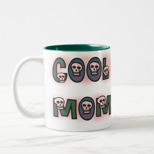 Leuke mama Mokken. Tweekleurige Koffiemok (Links)