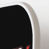 Leuke Man Grot Hier Pickleball paddle (Links Detail)