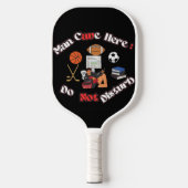Leuke Man Grot Hier Pickleball paddle (Voorkant)