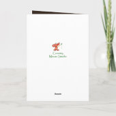 Leuke Manly Style Verjaardag Westerne Saloon Beer Kaart (Achterkant)