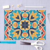 Leuke Marokkaanse tegel patroon decoupage Tissuepapier (Craft)