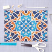 Leuke Marokkaanse tegel patroon decoupage Tissuepapier (Craft)