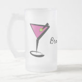 leuke martini hot roze matglas bierpul (Links)