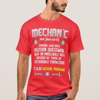 Leuke mechanische definitie t-shirt