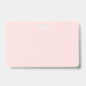 Leuke Meisjes Boho Regenboog Leraar Student Hall P Badge (Achterkant)