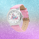 leuke meisjes fantasie unicorn voegt naam toe horloge<br><div class="desc">leuke meisjes fantasie unicorn toevoegen naam Kijk uit</div>