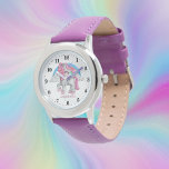 leuke meisjes fantasie unicorn voegt naam toe horloge<br><div class="desc">leuke meisjes fantasie unicorn toevoegen naam Kijk uit</div>