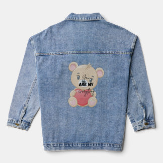 Leuke meisjes jassen ,lover meisjes denim jacket