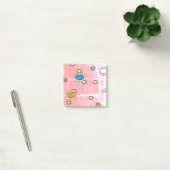 leuke meisjes mooie bloemen post-it® notes (Kantoor)