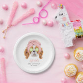 Leuke Meisjes Spa Verjaardagsfeest Papieren Bordje (Feest)