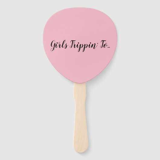 Leuke Meisjes Trippin 'to... Uw bestemming Handwaaier (Voorkant)