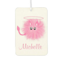 Leuke Meisjesachtige Roze Fluffy Lieve Cartoon Hei