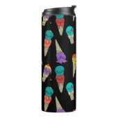 Leuke Melty Summer Gothic Skull Ice Cream juweel z Thermosbeker (Gedraaid links)