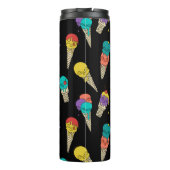Leuke Melty Summer Gothic Skull Ice Cream juweel z Thermosbeker (Achterkant)