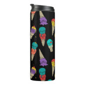 Leuke Melty Summer Gothic Skull Ice Cream juweel z Thermosbeker (Geroteerd rechts)