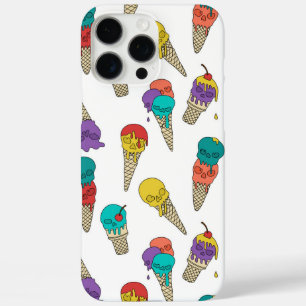 Leuke Melty Zomer Gothic Schedel IJs Juweel wit iPhone 16 Pro Max Hoesje