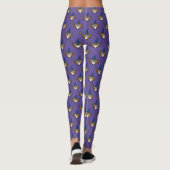 Leuke Merlin de Wizard Uil Cartoon Leggings (Achterkant)