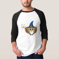 Leuke Merlin de Wizard Uil Cartoon