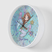 Leuke Mermaid Lichtbruin Haar Custom Meisje Slaapk (Hoek)