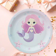 Leuke Mermaid Meisje Verjaardagsfeest