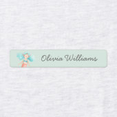 Leuke Mermaids Day Care School Naam Kleding Labels (Design 2)