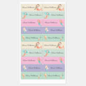 Leuke Mermaids Day Care School Naam Kleding Labels (Vel)