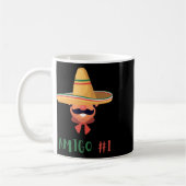 Leuke Mexicaanse Amigo #1 Groep Matching DIY Hallo Koffiemok (Links)