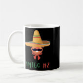 Leuke Mexicaanse Amigo #2 Groep Matching DIY Hallo Koffiemok (Links)