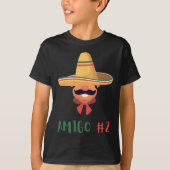 Leuke Mexicaanse Amigo #2 Groep Matching DIY Hallo T-shirt (Voorkant)