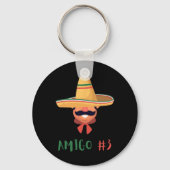 Leuke Mexicaanse Amigo #3 Groep Matching DIY Hallo Sleutelhanger (Voorkant)