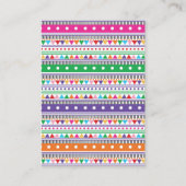 Leuke Mexicaanse Fiesta Luierspel Baby Shower Informatiekaartje (Achterkant)