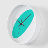 Leuke Mid Century Moderne Aqua Curve Witte achterg (Hoek)