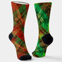 Leuke Mismatch Odd Sox Kerstmis Patroon Plaid