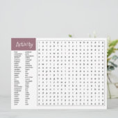 Leuke Miss You Activiteit Aankondiging (Staand voorkant)