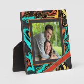 Leuke moderne Abstracte foto Gepersonaliseerd beri Fotoplaat (Voorkant)