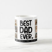 Leuke moderne 'BESTE PAPA Ooit' 8 foto Koffiemok (Center)