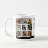 Leuke moderne 'BESTE PAPA Ooit' 8 foto Koffiemok (Links)