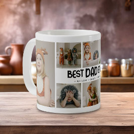 Leuke moderne 'BESTE PAPA Ooit' 8 foto's Koffiemok