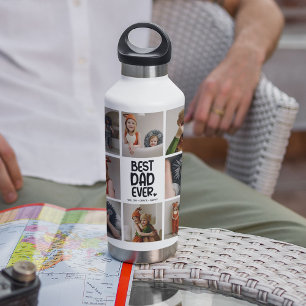 Leuke moderne 'BESTE VADER OOIT' 14 foto's Waterfles