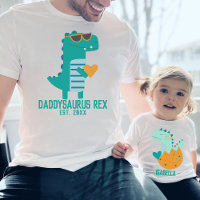 Leuke moderne Blauwgroen dinosaurus Dino met een h