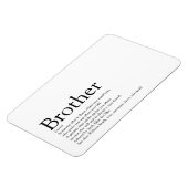 Leuke moderne coolste broer ooit definitie  magneet (Linkerzijde)